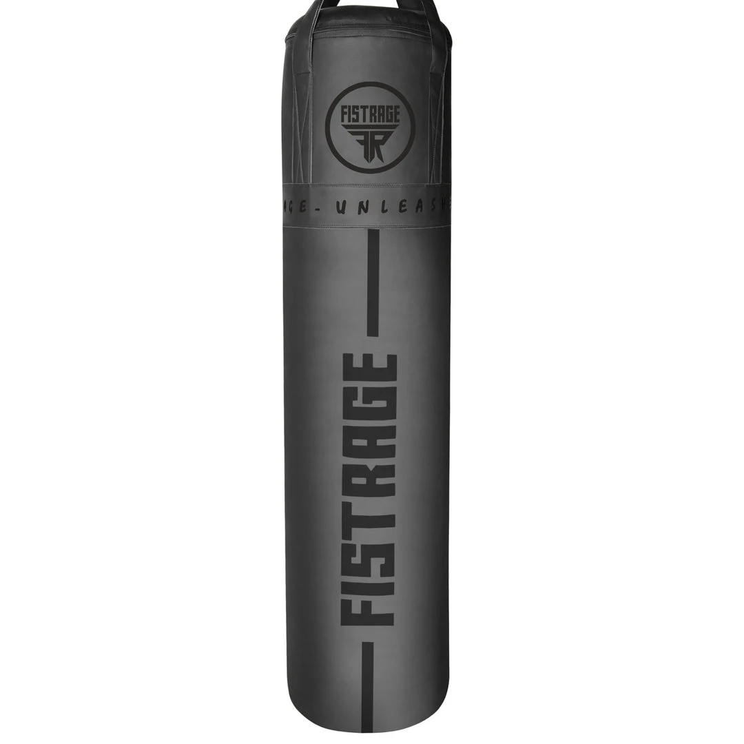 Boxing All FISTRAGE Heavy Punch Bag 5ft Black Matt Microfiber Leather (Filled & Unfilled) 3 Boxing All FISTRAGE Heavy Punch Bag 5ft Black Matt Microfiber Leather (Filled & Unfilled)
