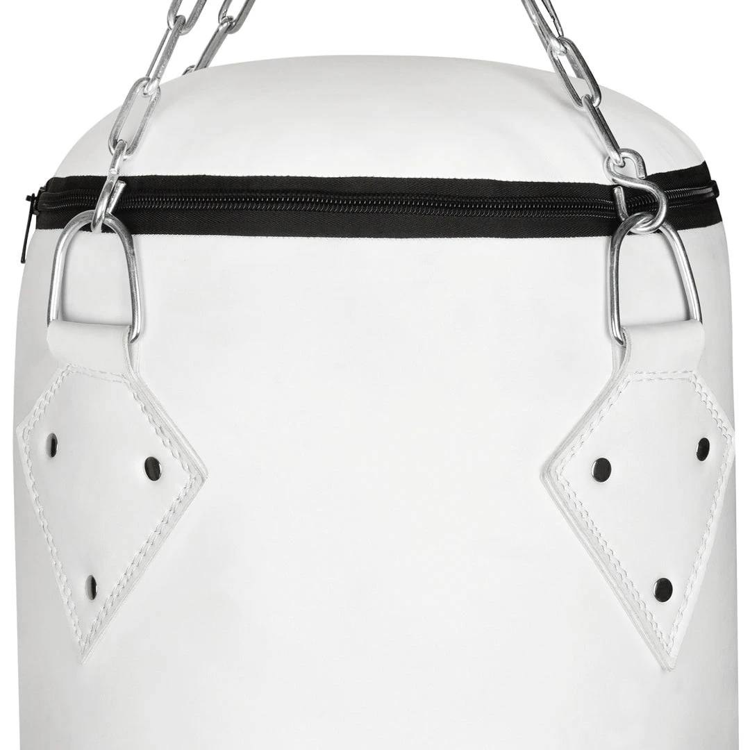 Fistrage USA FISTRAGE Heavy Punch Bag 5ft White Microfiber Leather (Filled & Unfilled) Boxing All 6 Fistrage USA FISTRAGE Heavy Punch Bag 5ft White Microfiber Leather (Filled & Unfilled) Boxing All