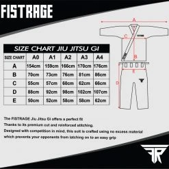 FISTRAGE JIU JITSU GI With Free BELT