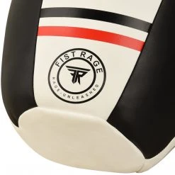 FISTRAGE Wrecking Punch Bag Microfiber Leather White (Filled & Unfilled)