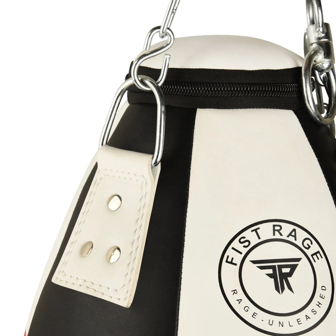 FISTRAGE Maize Heavy Punch Bag Microfiber Leather White (Filled & Unfilled) Boxing All 6 FISTRAGE Maize Heavy Punch Bag Microfiber Leather White (Filled & Unfilled) Boxing All