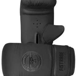 FISTRAGE MATTE LEATHER BAG GLOVES FOR TRAINING