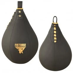FISTRAGE SPEED BAG MATT BLACK/GOLD