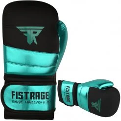 FISTRAGE Boxing Gloves BULGING DERMIS Metallic Leather MMA Training Muay Thai Sparring For Men & Women Boxing All