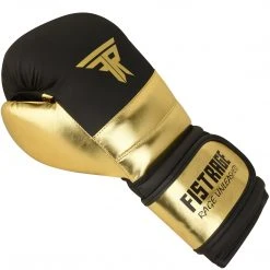 FISTRAGE Boxing Gloves BULGING DERMIS Metallic Leather MMA Training Muay Thai Sparring For Men & Women Boxing All