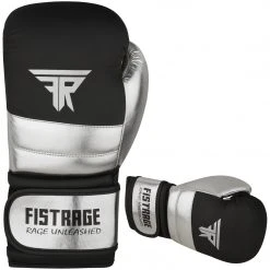 FISTRAGE Boxing Gloves BULGING DERMIS Metallic Leather MMA Training Muay Thai Sparring For Men & Women Boxing All