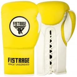 FISTRAGE Competition Professional Lace Up Boxing Gloves 30 FISTRAGE Competition Professional Lace Up Boxing Gloves