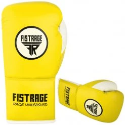 FISTRAGE Competition Professional Lace Up Boxing Gloves 32 FISTRAGE Competition Professional Lace Up Boxing Gloves