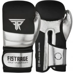 FISTRAGE Boxing Gloves BULGING DERMIS Metallic Leather MMA Training Muay Thai Sparring For Men & Women Boxing All