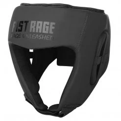 Boxing All FISTRAGE BOXING HEADGEAR OPEN FACE MATT BLACK
