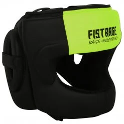 Boxing All FISTRAGE Microfiber Leather Head Guard Full Face With Nose Protection