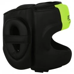 Boxing All FISTRAGE Microfiber Leather Head Guard Full Face With Nose Protection