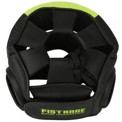 Boxing All FISTRAGE Microfiber Leather Head Guard Full Face With Nose Protection