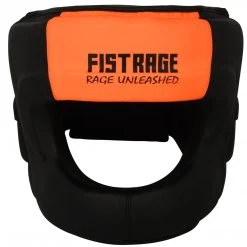 Boxing All FISTRAGE Microfiber Leather Head Guard Full Face With Nose Protection