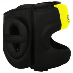 Boxing All FISTRAGE Microfiber Leather Head Guard Full Face With Nose Protection