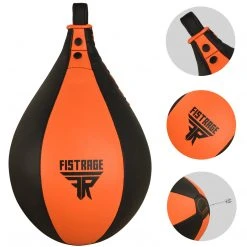 Fistrage USA FISTRAGE Speed Bag Leather Lightweight Boxing Ball MMA Muay Thai Training Punching Dodge Striking With Free Hanging Swivel Workout Speedball Kit Kicking Equipment Speed Bags 19 Fistrage USA FISTRAGE Speed Bag Leather Lightweight Boxing Ball MMA Muay Thai Training Punching Dodge Striking With Free Hanging Swivel Workout Speedball Kit Kicking Equipment Speed Bags