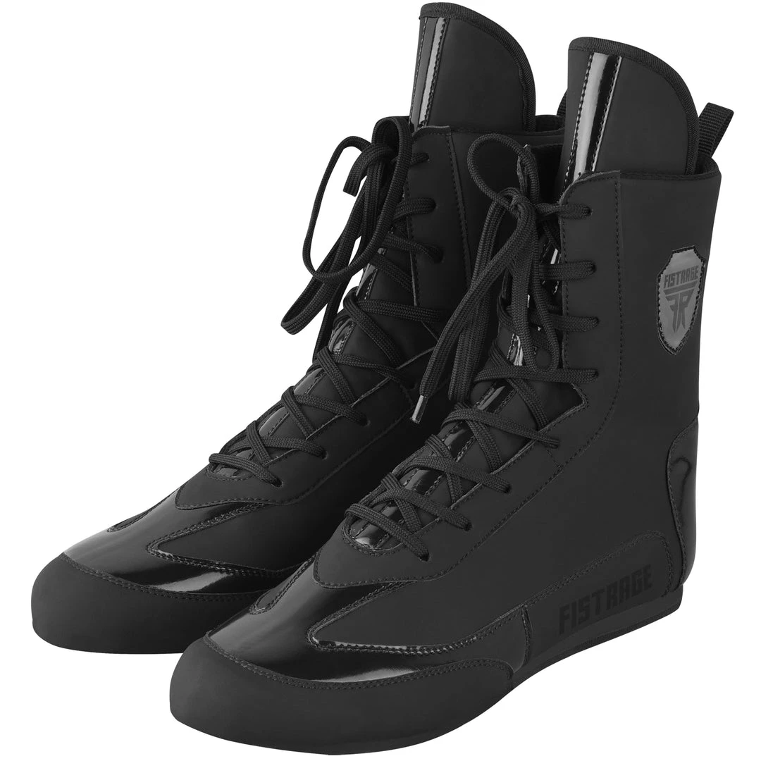 FISTRAGE BOXING SHOES HIGH TOP BLACK EDITION 5 FISTRAGE BOXING SHOES HIGH TOP BLACK EDITION