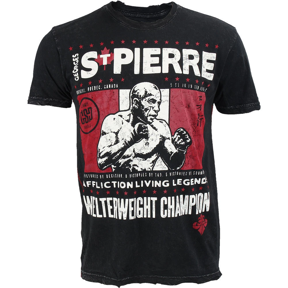 Affliction Apparel Georges St. Pierre Living Legend 4 Affliction Apparel Georges St. Pierre Living Legend
