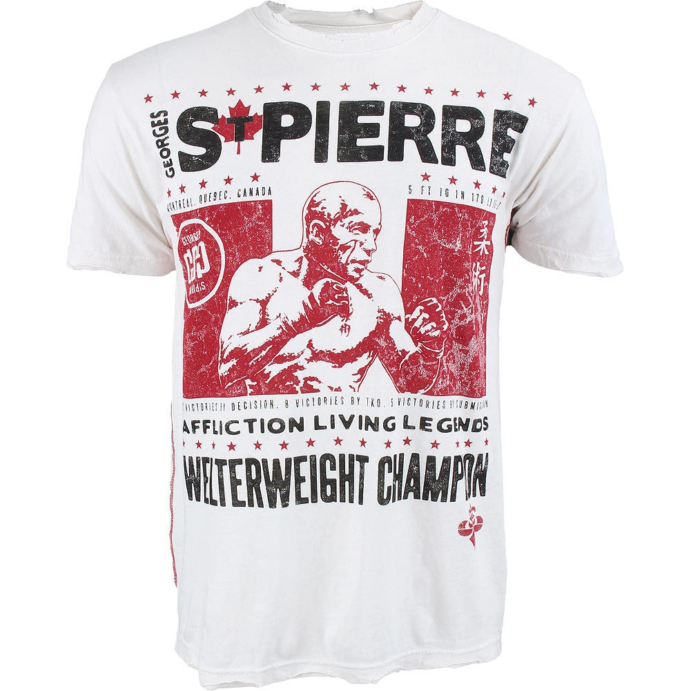 Affliction Apparel Georges St. Pierre Living Legend 3 Affliction Apparel Georges St. Pierre Living Legend