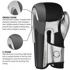 FISTRAGE Boxing Gloves BULGING DERMIS Metallic Leather MMA Training Muay Thai Sparring For Men & Women Boxing All