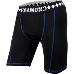 Diamond MMA Compression Short With Built In 4-strap Jock Apparel