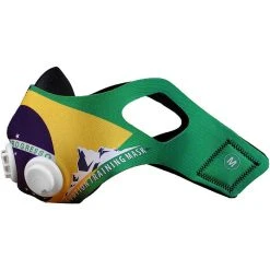 Elevation Training Mask Brazil Sleeve Green Large