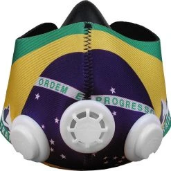 Elevation Training Mask Brazil Sleeve Green Large