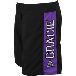 Gracie Jiu-Jitsu Womens Embroidered Fight Shorts