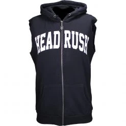 Headrush VVV Triangle Cut-Off Zip Hoodie