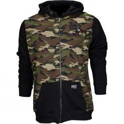 Headrush Apparel FFTB Camo Inverted Zip Hoodie