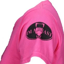 Im A Beast Womens Pink Claw