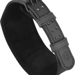 Belts FISTRAGE Power Weight Lifting Leather Belt Gym Back Support Strap Training Fitness Exercise